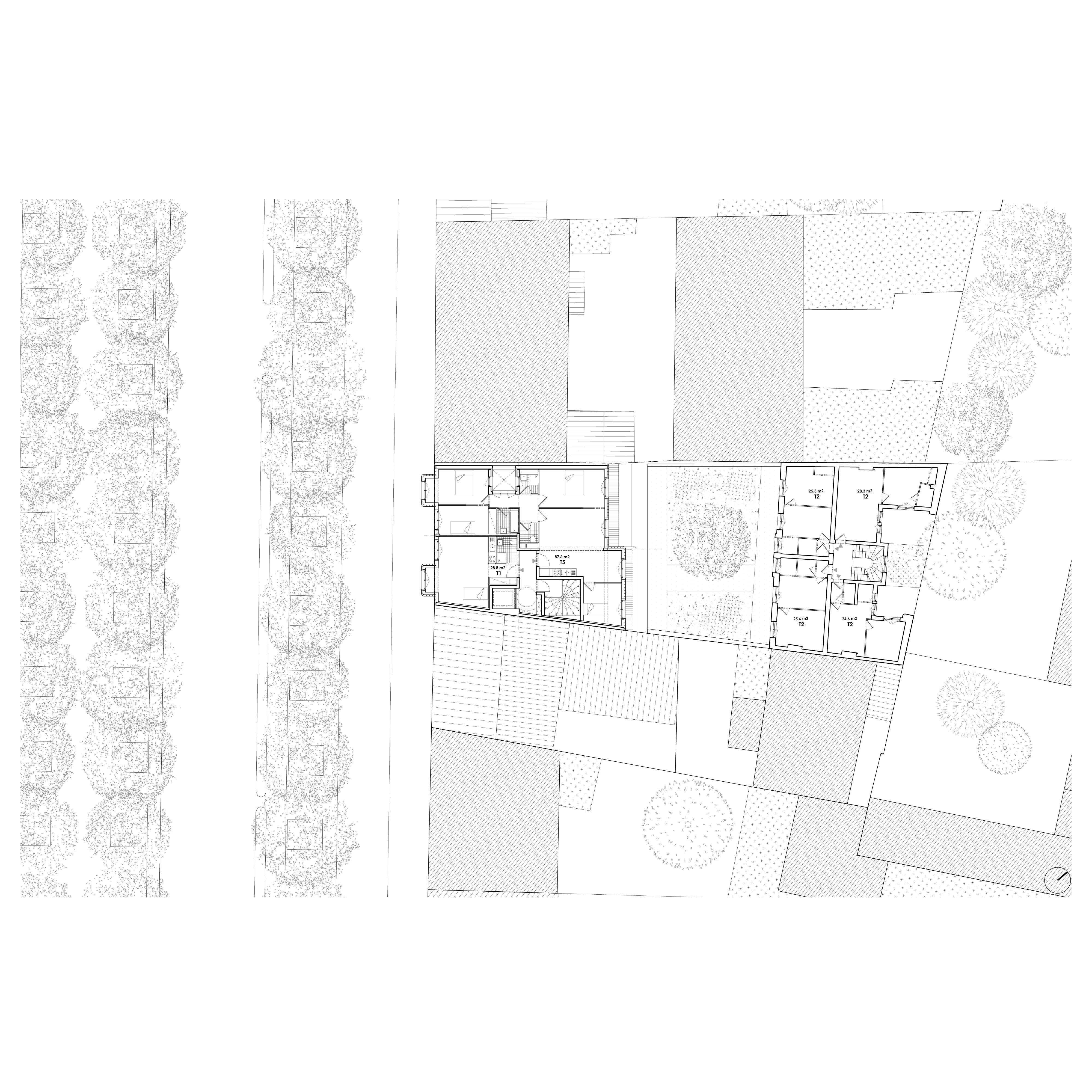 Immeuble de logements en brique de réemploi Neufville-Gayet Neufville Gayet architecture paris 