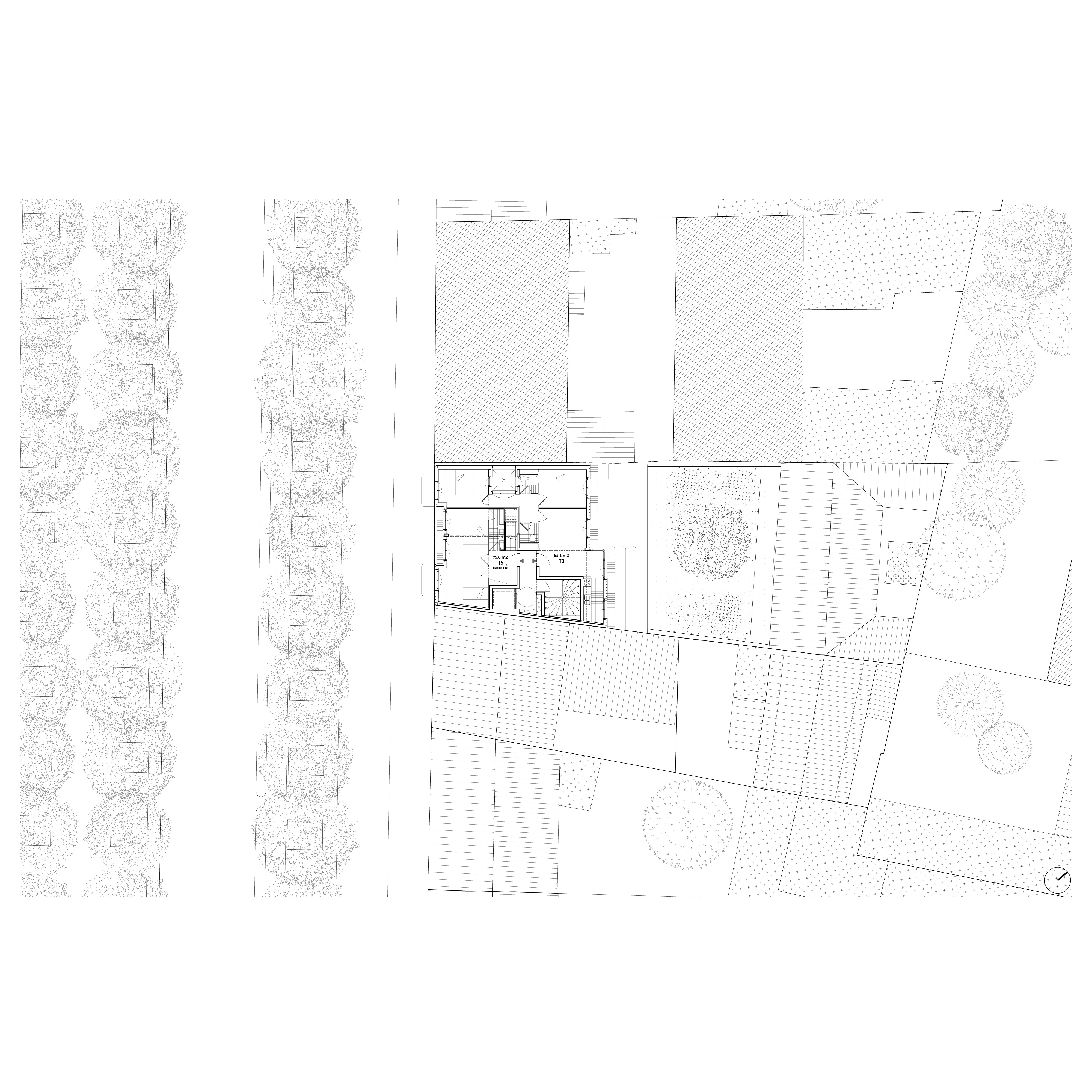 Immeuble de logements en brique de réemploi Neufville-Gayet Neufville Gayet architecture paris 